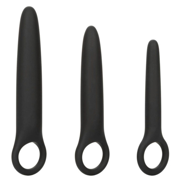 Набор из 3 черных анальных расширителей Boundless Dilator Trio Набор из 3 черных анальных расширителей Boundless Dilator Trio