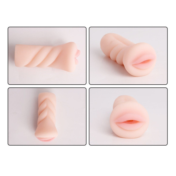 Телесный мастурбатор-ротик Yoni №6 Oral Телесный мастурбатор-ротик Yoni №6 Oral