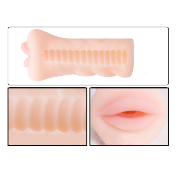 Телесный мастурбатор-ротик Yoni №6 Oral Телесный мастурбатор-ротик Yoni №6 Oral
