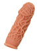 Насадка на фаллос с рельефными складочками Extreme Sleeve 012 M-size - 14,7 см. Насадка на фаллос с рельефными складочками Extreme Sleeve 012 M-size - 14,7 см.