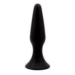 Черная анальная пробка L Silicone Plug - 12,8 см. Черная анальная пробка L Silicone Plug - 12,8 см.