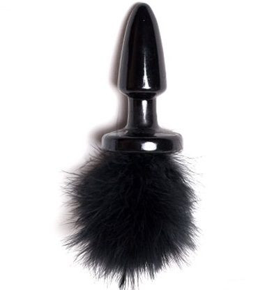 Пробка с хвостиком Black Bunny - 11 см. Пробка с хвостиком Black Bunny - 11 см.