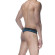 Синие блестящие мужские трусы-стринги Синие блестящие мужские трусы-стринги