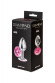 Малая серебристая анальная пробка Diamond Pink Sparkle Small с розовым кристаллом - 7 см. Малая серебристая анальная пробка Diamond Pink Sparkle Small с розовым кристаллом - 7 см.