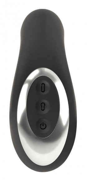 Черная анальная вибропробка с функцией расширения RC Butt Plug with 3 functions Черная анальная вибропробка с функцией расширения RC Butt Plug with 3 functions