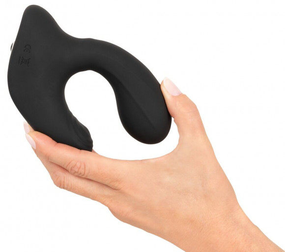 Черная анальная вибропробка с функцией расширения RC Butt Plug with 3 functions Черная анальная вибропробка с функцией расширения RC Butt Plug with 3 functions