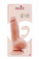 Телесный фаллоимитатор BENDABLE DILDO на присоске - 18 см. Телесный фаллоимитатор BENDABLE DILDO на присоске - 18 см.