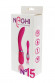 Розовый вибратор для G-стимуляции NAGHI NO.15 - 20 см. Розовый вибратор для G-стимуляции NAGHI NO.15 - 20 см.