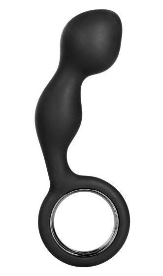 Черный анальный стимулятор Silicone Booty Exciter - 10,75 см. Черный анальный стимулятор Silicone Booty Exciter - 10,75 см.