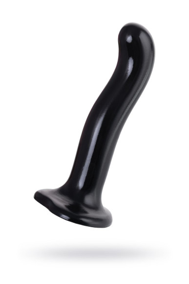 Черный стимулятор для пар P&G-Spot Dildo Size L - 19 см. Черный стимулятор для пар P&G-Spot Dildo Size L - 19 см.
