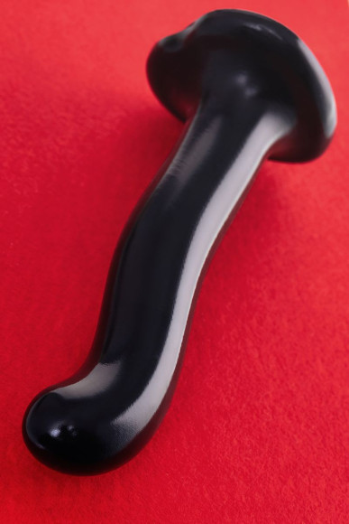 Черный стимулятор для пар P&G-Spot Dildo Size L - 19 см. Черный стимулятор для пар P&G-Spot Dildo Size L - 19 см.