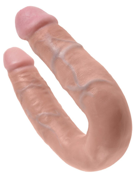 Двусторонний фаллоимитатор U-Shaped Medium Double Trouble - 34,6 см. Двусторонний фаллоимитатор U-Shaped Medium Double Trouble - 34,6 см.