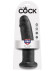 Чёрный фаллос-гигант 10 Cock - 25,4 см. Чёрный фаллос-гигант 10 Cock - 25,4 см.