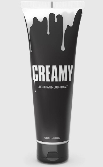 Смазка на водной основе Creamy с консистенцией спермы - 150 мл. Смазка на водной основе Creamy с консистенцией спермы - 150 мл.