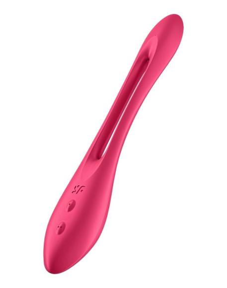 Красный многофункциональный вибратор для пар Satisfyer Elastic Joy Красный многофункциональный вибратор для пар Satisfyer Elastic Joy