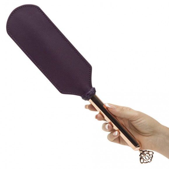 Фиолетовый пэддл Cherished Collection Leather and Suede Paddle - 41 см. Фиолетовый пэддл Cherished Collection Leather and Suede Paddle - 41 см.