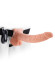 Телесный полый страпон с вибрацией Vibrating Hollow Strap-On with Balls - 24 см. Телесный полый страпон с вибрацией Vibrating Hollow Strap-On with Balls - 24 см.