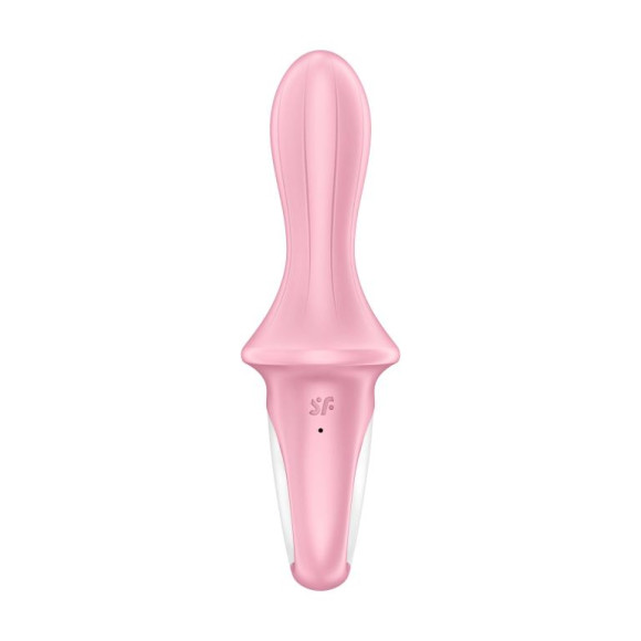 Розовый вибромассажер Air Pump Booty 5+ - 18,1 см. Розовый вибромассажер Air Pump Booty 5+ - 18,1 см.