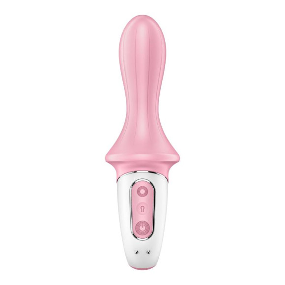 Розовый вибромассажер Air Pump Booty 5+ - 18,1 см. Розовый вибромассажер Air Pump Booty 5+ - 18,1 см.