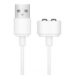 Белый магнитный кабель для зарядки Satisfyer USB Charging Cable