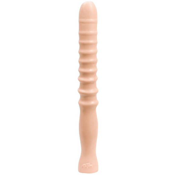 Телесный анальный стимулятор Anal Twist - 29 см. Телесный анальный стимулятор Anal Twist - 29 см.