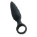 Чёрная анальная пробка Butt Plug - 10,8 см. Чёрная анальная пробка Butt Plug - 10,8 см.