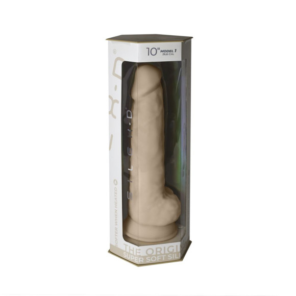 Телесный фаллоимитатор SILEXD Model 1 10 - 26,6 см. Телесный фаллоимитатор SILEXD Model 1 10 - 26,6 см.