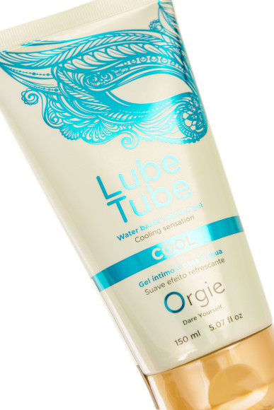 Интимный гель на водной основе Lube Tube Cool с охлаждающим эффектом - 150 мл. Интимный гель на водной основе Lube Tube Cool с охлаждающим эффектом - 150 мл.