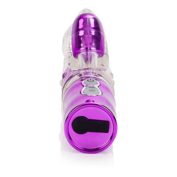 Перезаряжаемый фиолетовый вибромассажер PRINCESS JEWELS - 13,5 см. Перезаряжаемый фиолетовый вибромассажер PRINCESS JEWELS - 13,5 см.