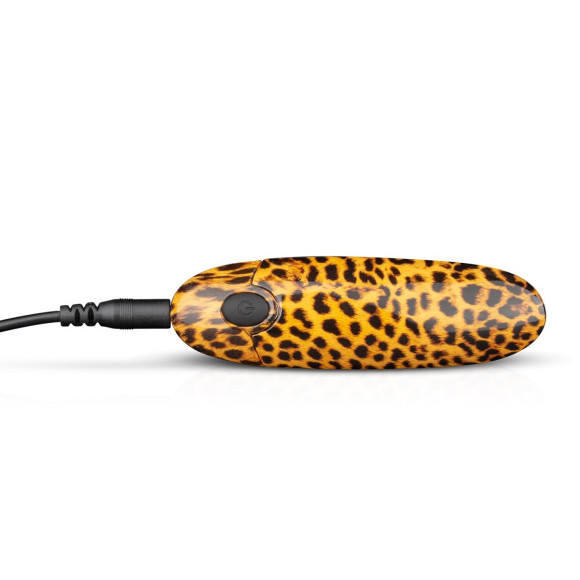 Леопардовый вибромассажер-помада Asha Lipstick Vibrator - 10 см. Леопардовый вибромассажер-помада Asha Lipstick Vibrator - 10 см.