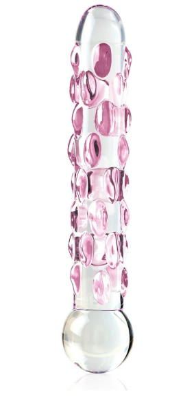 Стеклянный фаллоимитатор Icicles №7 - 17,8 см. Стеклянный фаллоимитатор Icicles №7 - 17,8 см.