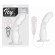 Белый вибратор для G-точки BUNNY ICY - 18 см. Белый вибратор для G-точки BUNNY ICY - 18 см.