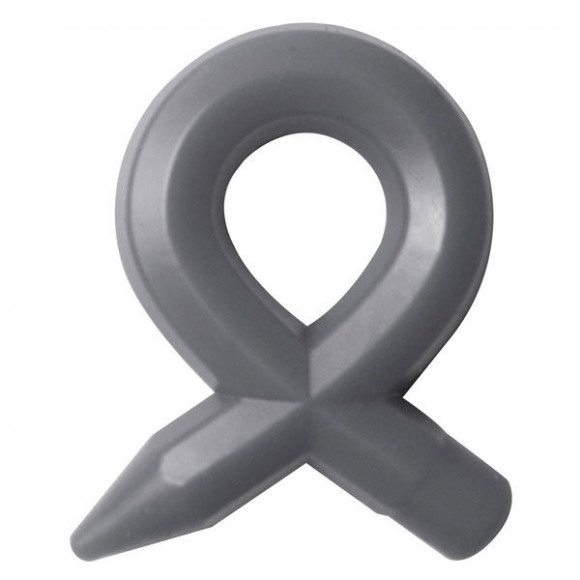 Серое силиконовое эрекционное кольцо RINGS LIQUID SILICONE Серое силиконовое эрекционное кольцо RINGS LIQUID SILICONE