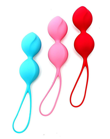 Набор из 3 двойных вагинальных шариков Satisfyer V Balls Набор из 3 двойных вагинальных шариков Satisfyer V Balls