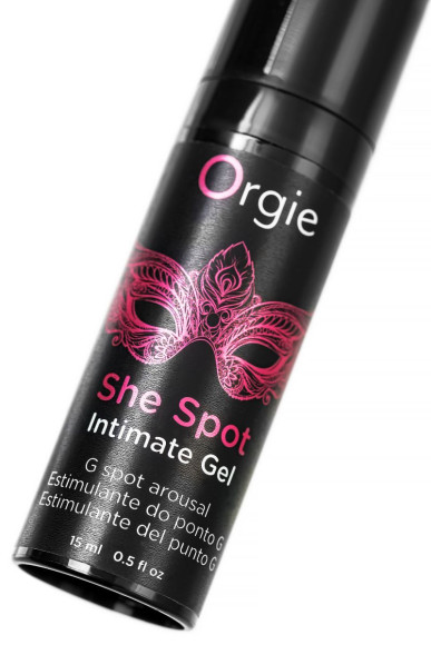 Интимный гель для G-точки ORGIE She Spot с возбуждающим эффектом - 15 мл. Интимный гель для G-точки ORGIE She Spot с возбуждающим эффектом - 15 мл.