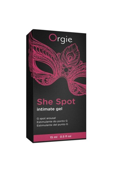 Интимный гель для G-точки ORGIE She Spot с возбуждающим эффектом - 15 мл. Интимный гель для G-точки ORGIE She Spot с возбуждающим эффектом - 15 мл.
