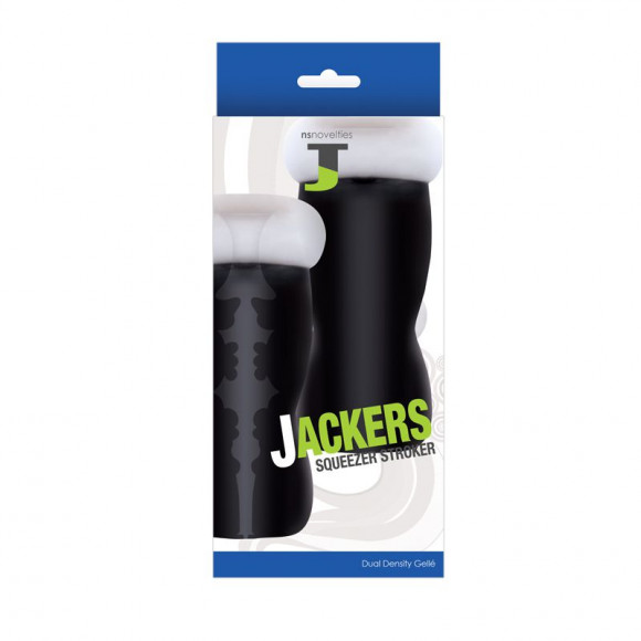 Белый мастурбатор Jackers Sqeezer Белый мастурбатор Jackers Sqeezer