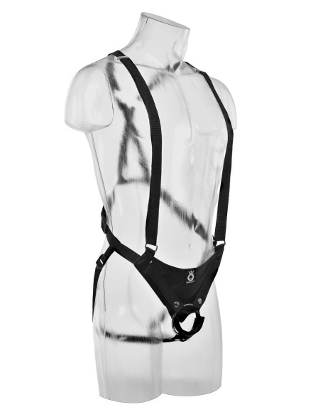 Страпон-система с телесной насадкой 11 Hollow Strap-On Suspender System - 28 см. Страпон-система с телесной насадкой 11 Hollow Strap-On Suspender System - 28 см.