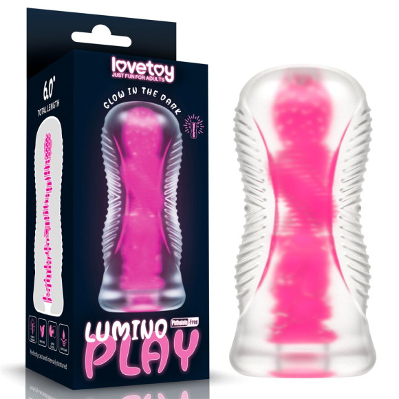 Светящийся в темноте мастурбатор 6.0 Lumino Play Masturbator Светящийся в темноте мастурбатор 6.0 Lumino Play Masturbator