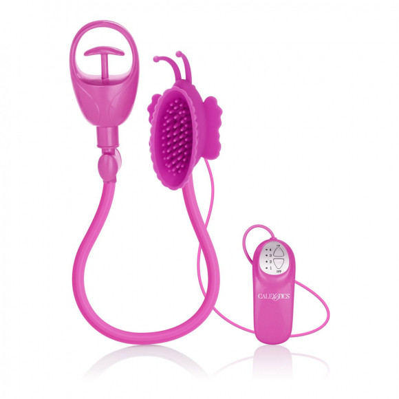 Помпа клиторальная с вибрацией Advanced Butterfly Clitoral Pump Помпа клиторальная с вибрацией Advanced Butterfly Clitoral Pump