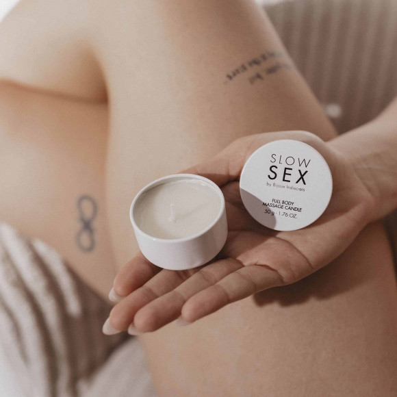 Массажная свеча для всего тела Slow Sex - 50 гр. Массажная свеча для всего тела Slow Sex - 50 гр.