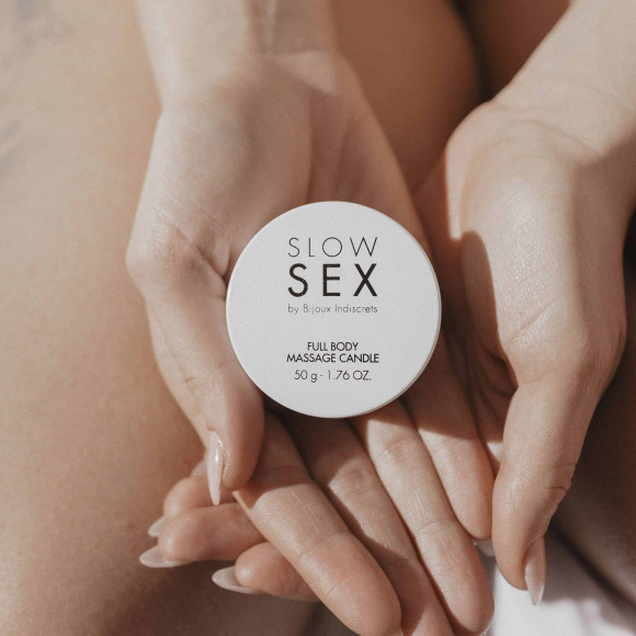 Массажная свеча для всего тела Slow Sex - 50 гр. Массажная свеча для всего тела Slow Sex - 50 гр.