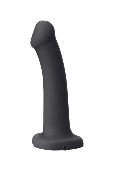 Черный фаллос с имитацией эякуляции Silicon Cum Dildo L - 19,6 см. Черный фаллос с имитацией эякуляции Silicon Cum Dildo L - 19,6 см.