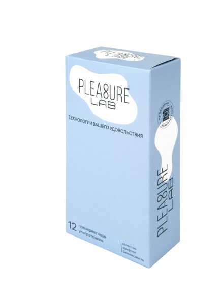 Ультратонкие презервативы Pleasure Lab - 12 шт. Ультратонкие презервативы Pleasure Lab - 12 шт.