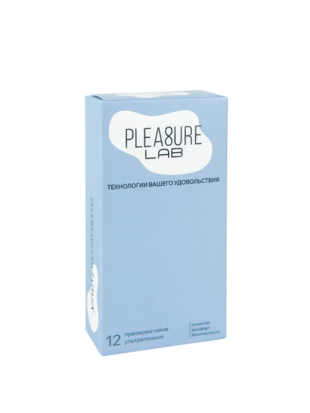 Ультратонкие презервативы Pleasure Lab - 12 шт. Ультратонкие презервативы Pleasure Lab - 12 шт.