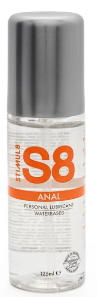 Анальная смазка на водной основе S8 Anal Lube - 125 мл. Анальная смазка на водной основе S8 Anal Lube - 125 мл.