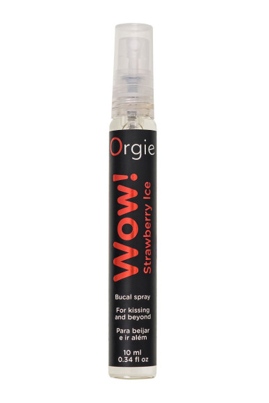 Оральный спрей ORGIE Wow! Strawberry Ice Blowjob Spray с охлаждающим и возбуждающим эффектом - 10 мл. Оральный спрей ORGIE Wow! Strawberry Ice Blowjob Spray с охлаждающим и возбуждающим эффектом - 10 мл.