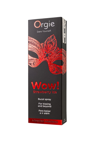 Оральный спрей ORGIE Wow! Strawberry Ice Blowjob Spray с охлаждающим и возбуждающим эффектом - 10 мл. Оральный спрей ORGIE Wow! Strawberry Ice Blowjob Spray с охлаждающим и возбуждающим эффектом - 10 мл.