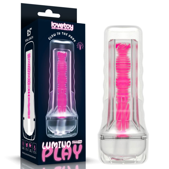 Светящийся в темноте мастурбатор 8.5 Lumino Play Masturbator Светящийся в темноте мастурбатор 8.5 Lumino Play Masturbator