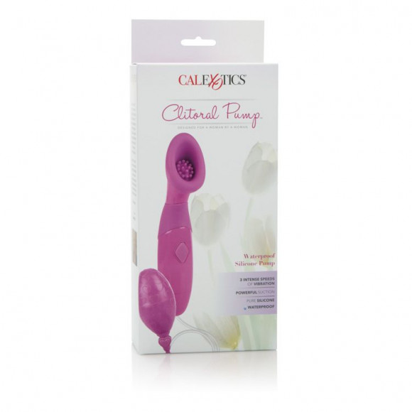 Розовая помпа для клитора с вибрацией Waterproof Silicone Clitoral Pumps Розовая помпа для клитора с вибрацией Waterproof Silicone Clitoral Pumps